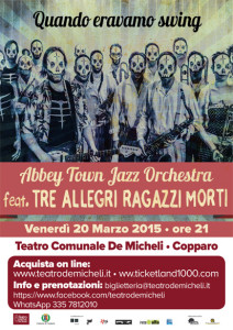 Tre Allegri Ragazzi Morti live 20 marzo 2015